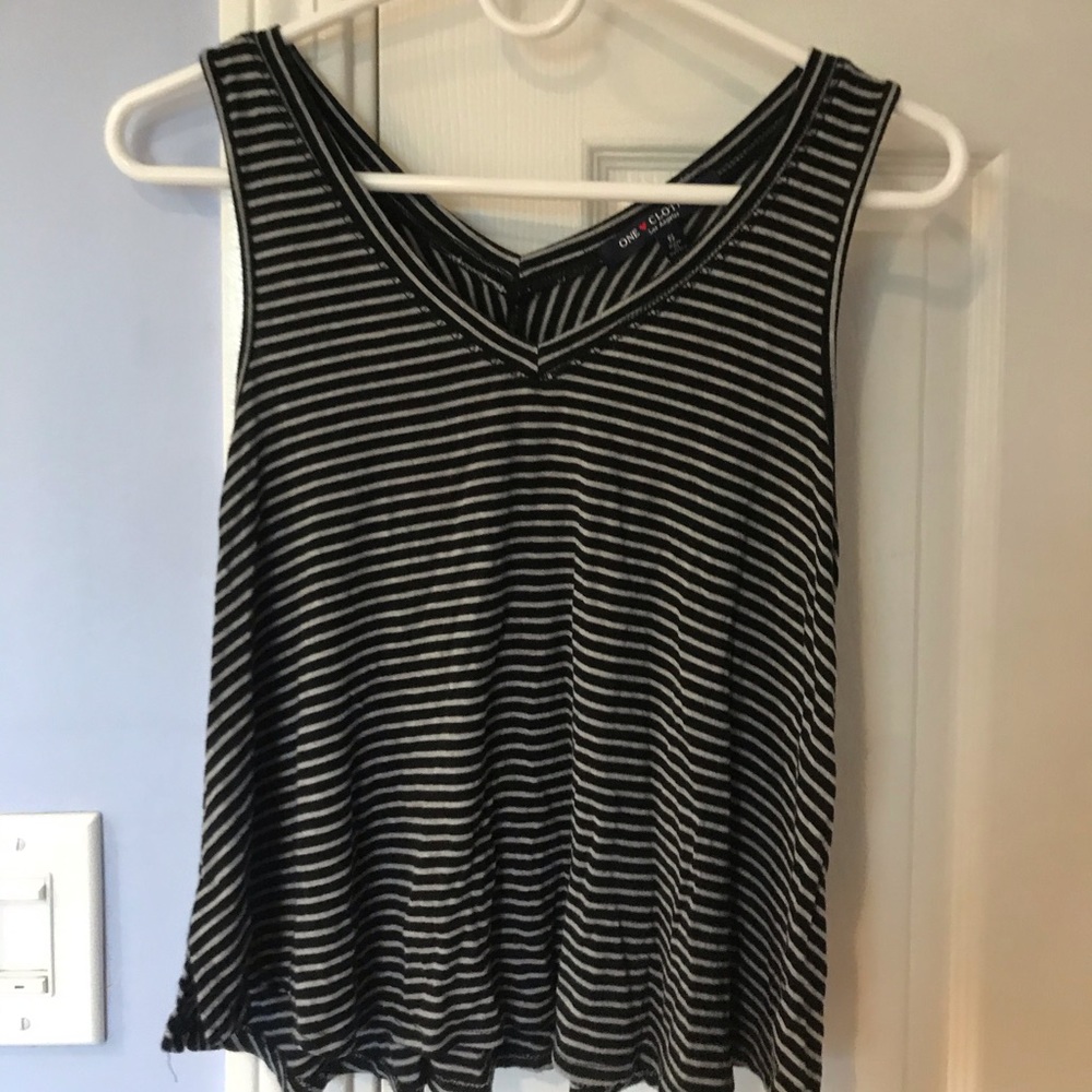 Striped tank top